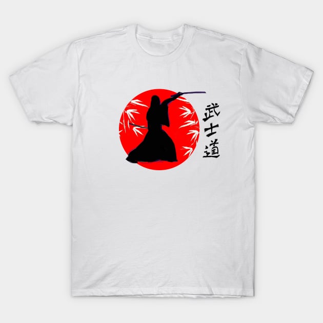 Samurai T-Shirt by PeggyNovak